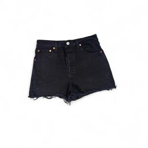 Levi's RibCage Short in Washed Black Size 26